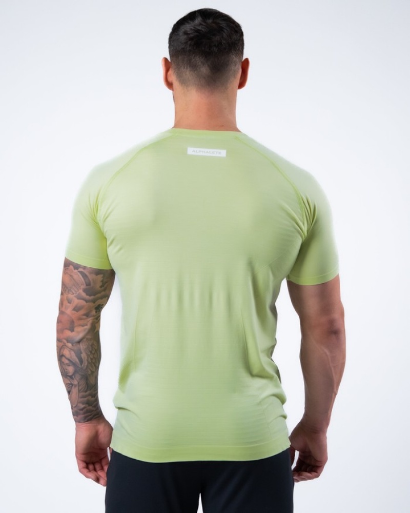Camasa Barbati Alphalete Hero Verzi | 635179-FRY