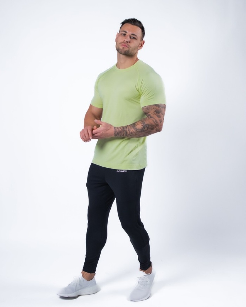 Camasa Barbati Alphalete Hero Verzi | 635179-FRY