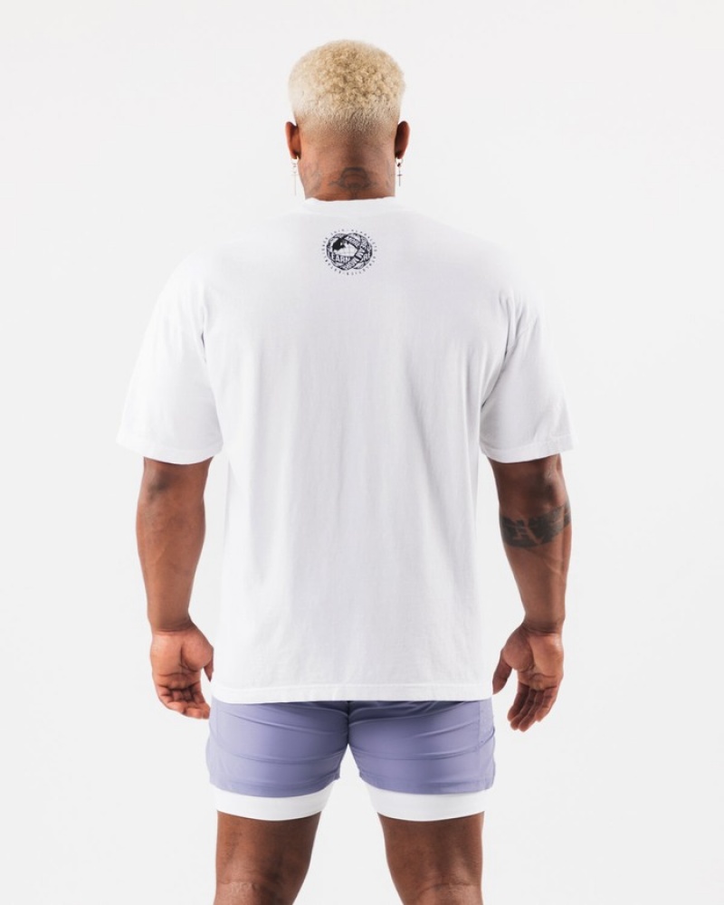 Camasa Barbati Alphalete LDB More Albi | 260941-YNU