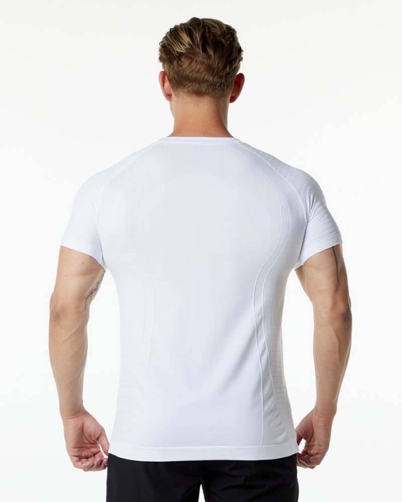 Camasa Barbati Alphalete Ozone Albi | 276801-BZS