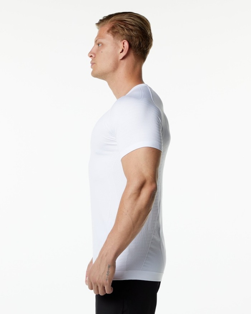 Camasa Barbati Alphalete Ozone Albi | 276801-BZS