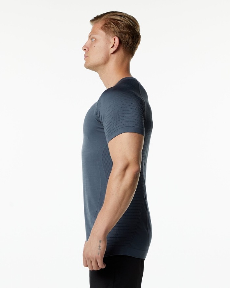 Camasa Barbati Alphalete Ozone Gri Inchis | 720689-RWZ