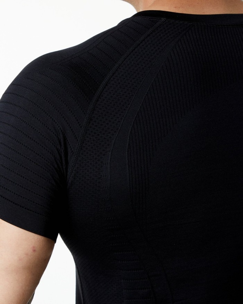 Camasa Barbati Alphalete Ozone Negrii | 098635-HJN