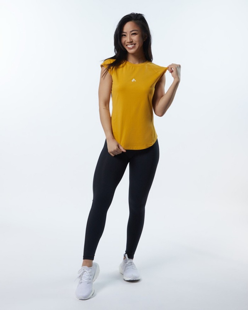 Camasa Dama Alphalete Velocity Galbeni | 794125-DGM