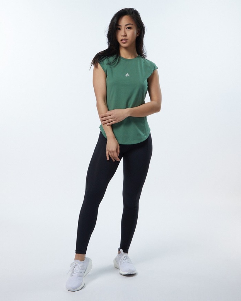 Camasa Dama Alphalete Velocity Verzi | 308674-DGT