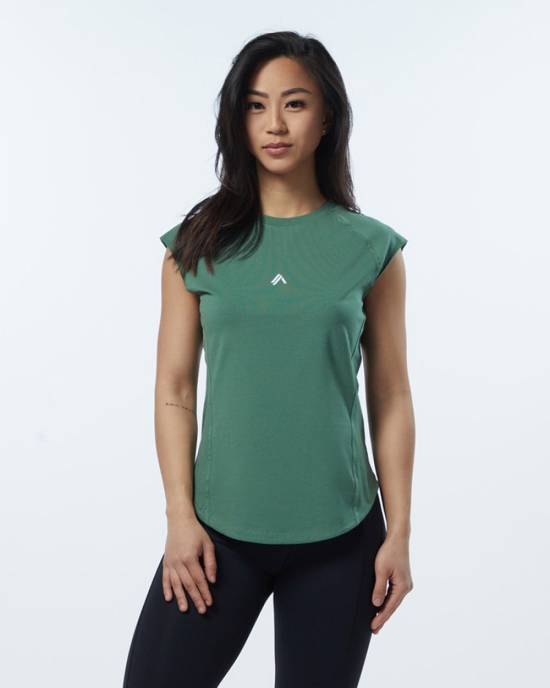 Camasa Dama Alphalete Velocity Verzi | 308674-DGT