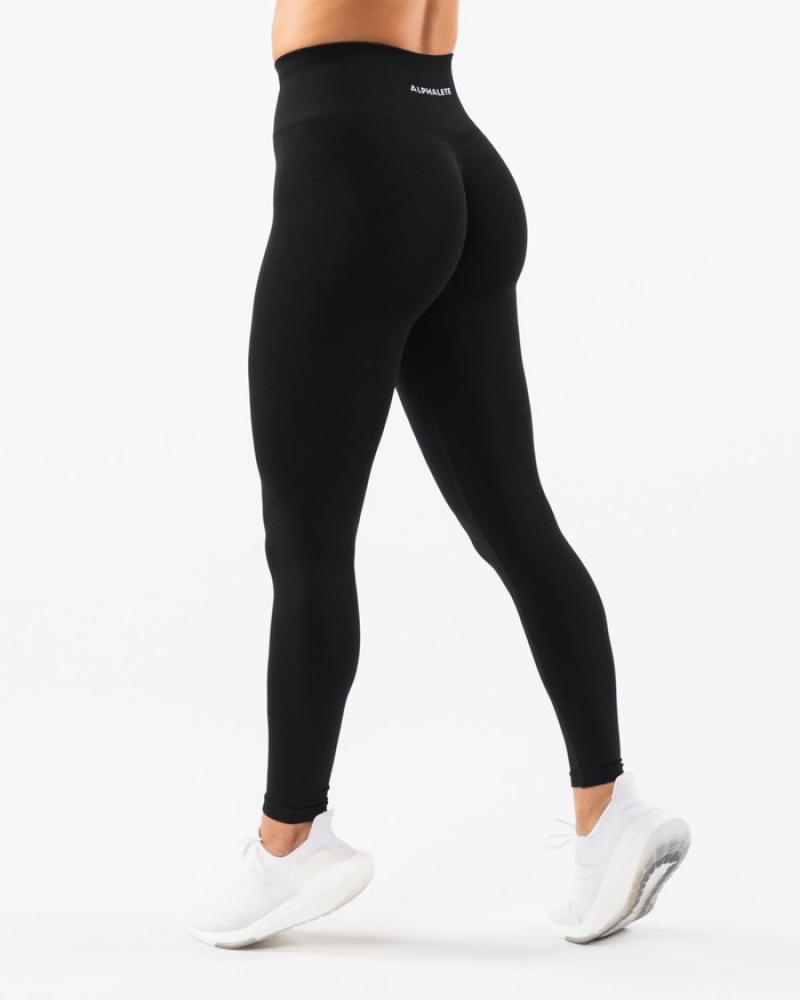 Colanti Dama Alphalete Amplify Negrii | 413620-JHQ
