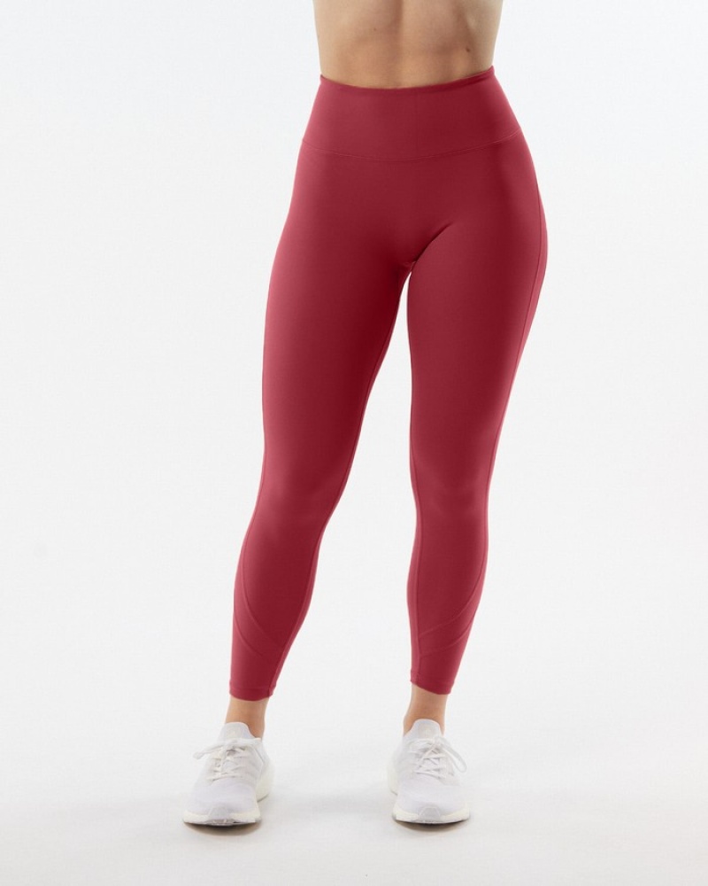 Colanti Dama Alphalete Pulse Surge Rosii | 659784-NHQ