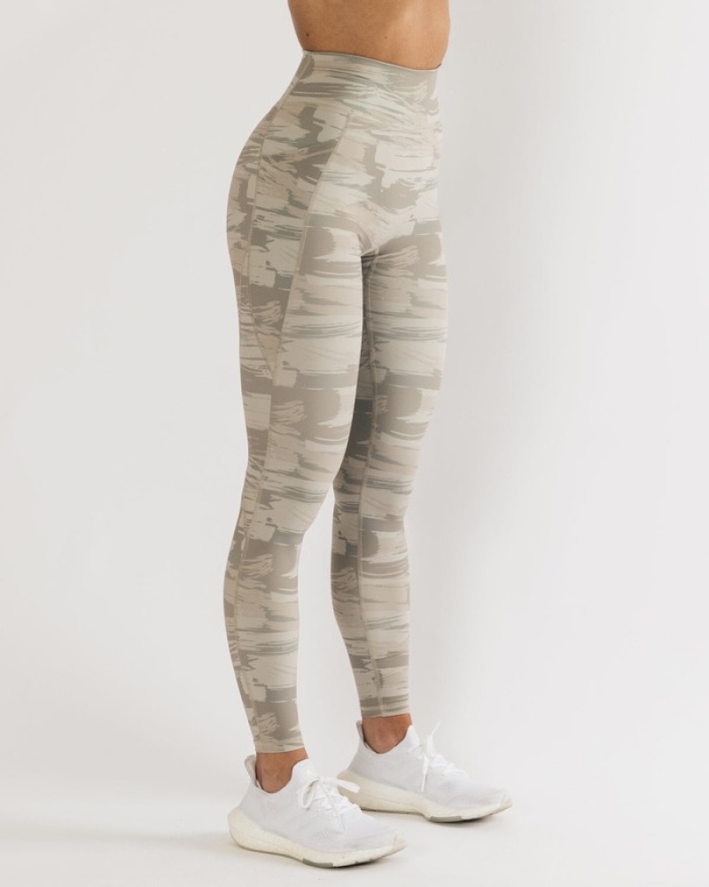 Colanti Dama Alphalete Surface Pocket Camuflaj | 452908-MPW