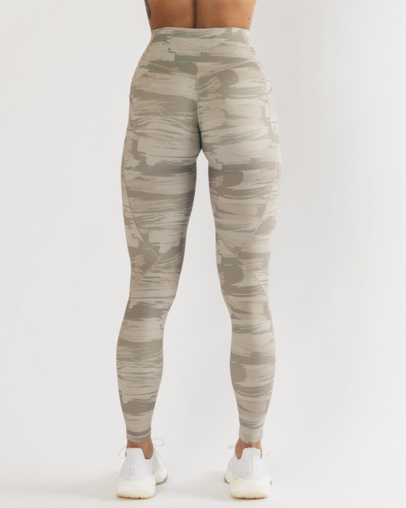 Colanti Dama Alphalete Surface Pocket Camuflaj | 452908-MPW