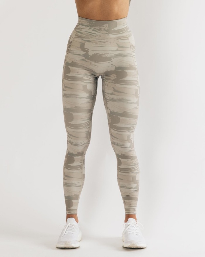 Colanti Dama Alphalete Surface Pocket Camuflaj | 452908-MPW