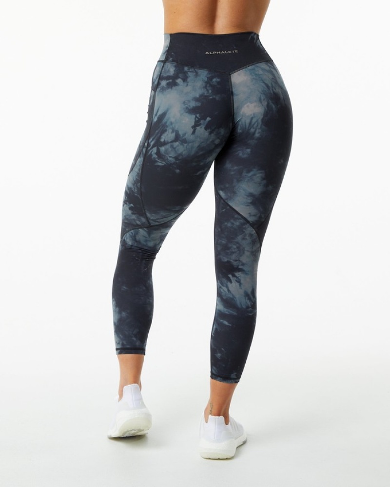 Colanti Dama Alphalete Surface Pocket Negrii | 079215-YRN