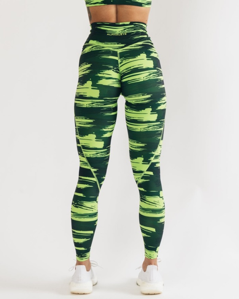 Colanti Dama Alphalete Surface Power Camuflaj | 241358-EIB