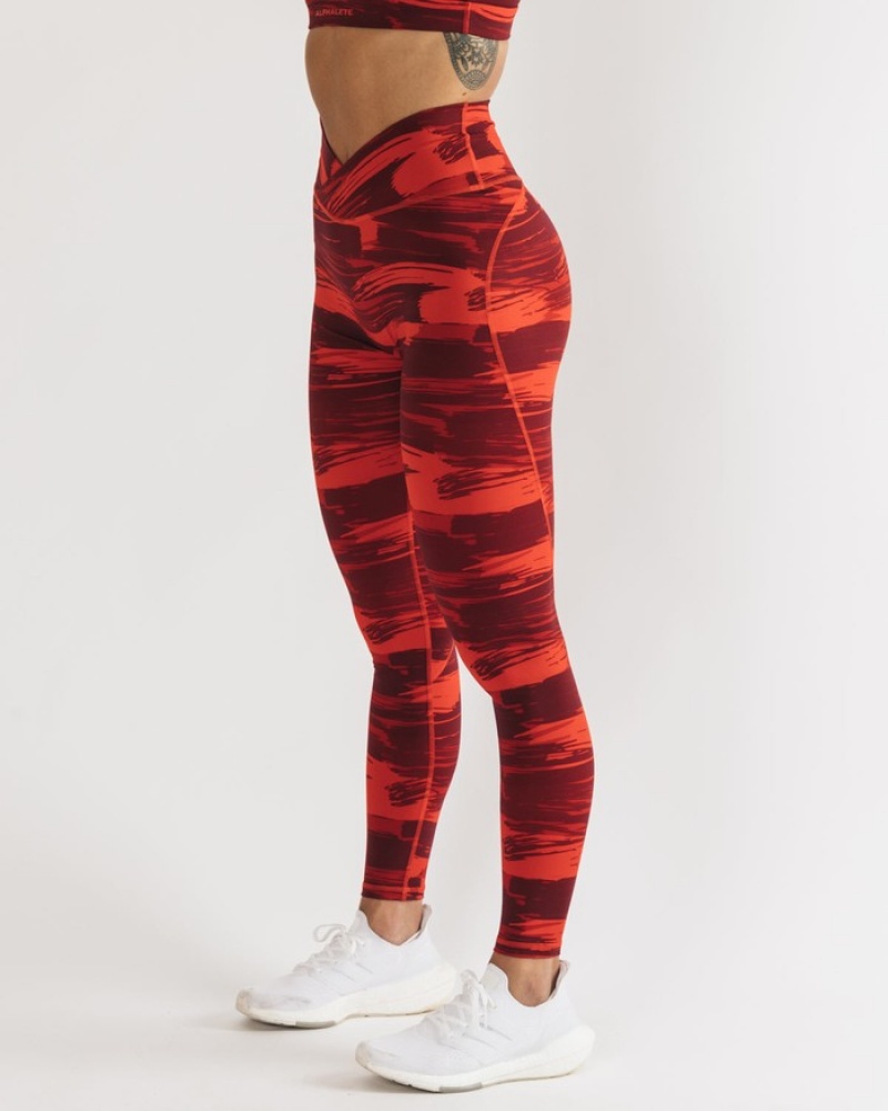 Colanti Dama Alphalete Surface Power Camuflaj | 709852-HOF