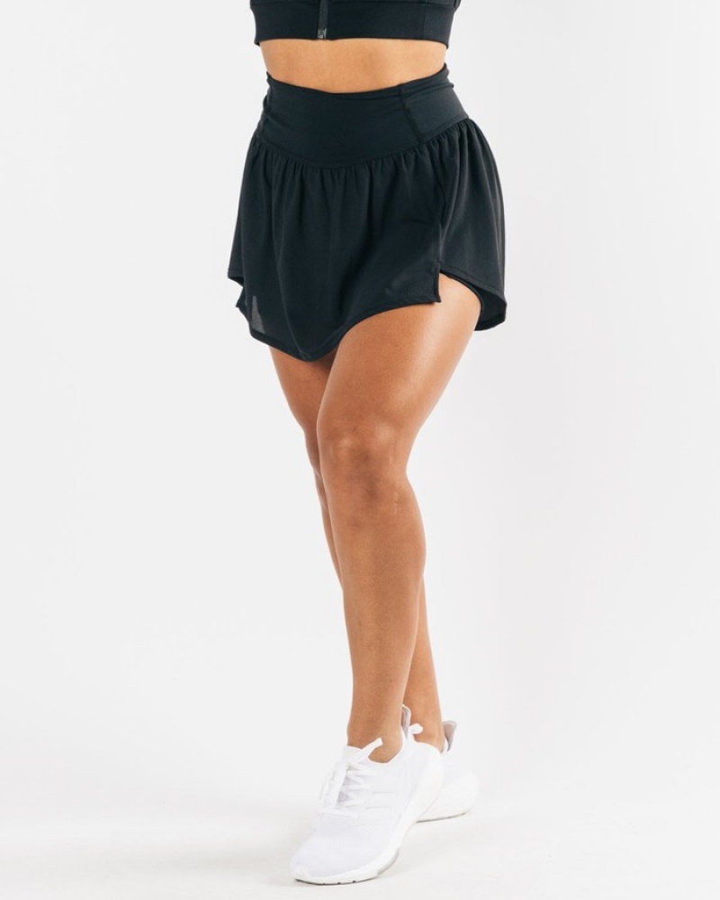 Fuste Dama Alphalete Trace Negrii | 856912-CBA