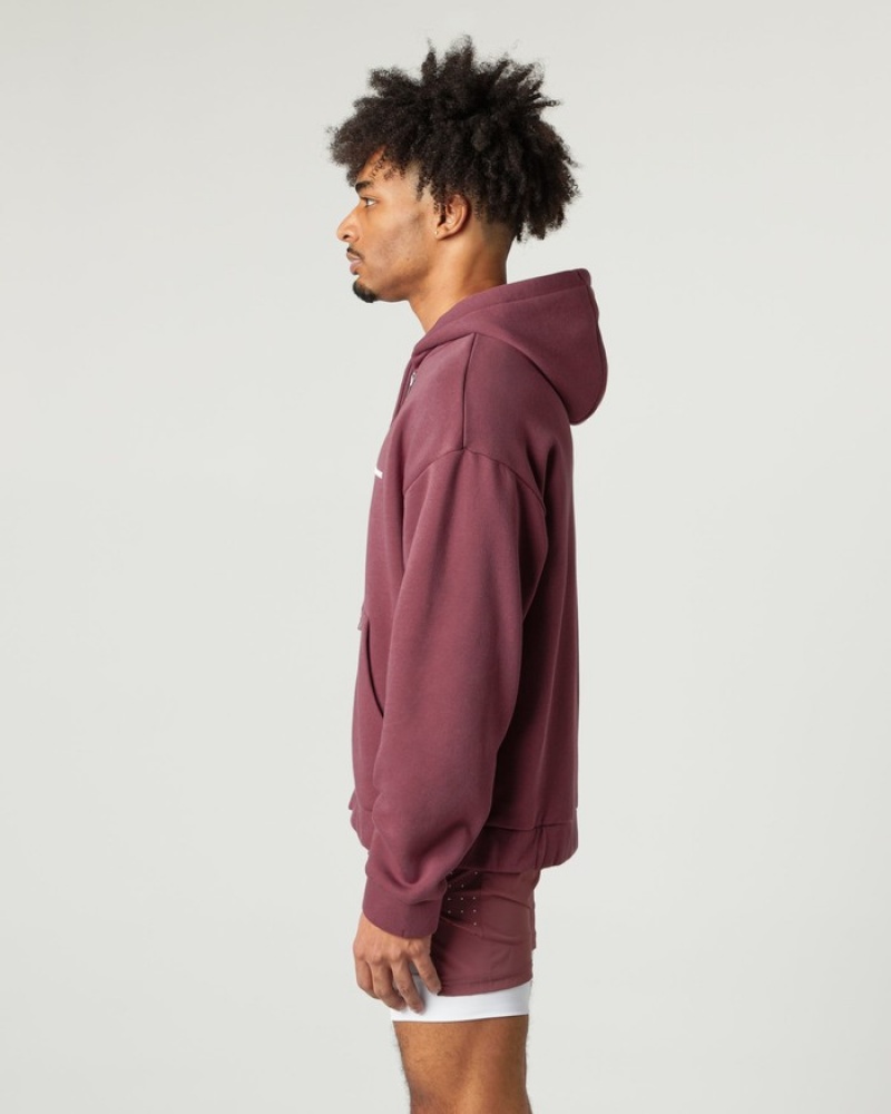Geaca Barbati Alphalete Clasici Full-Zip Visinii | 075261-ZQJ