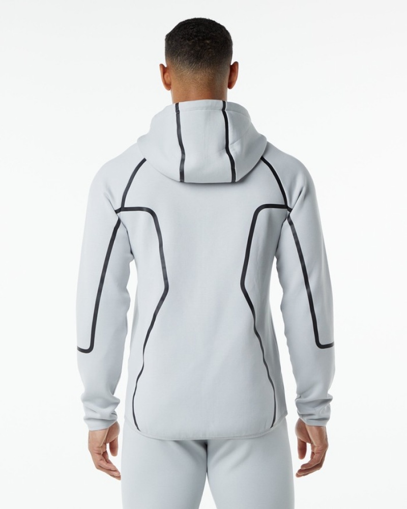 Geaca Barbati Alphalete ELMTS Atletism Gri | 327405-NLV