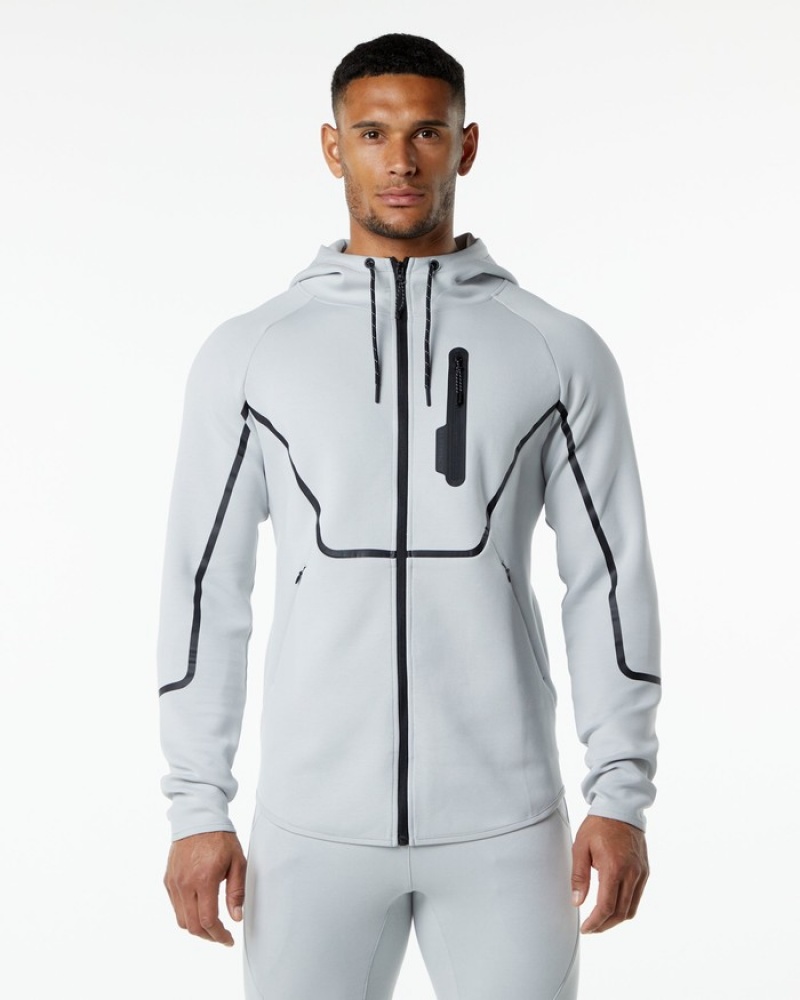 Geaca Barbati Alphalete ELMTS Atletism Gri | 327405-NLV
