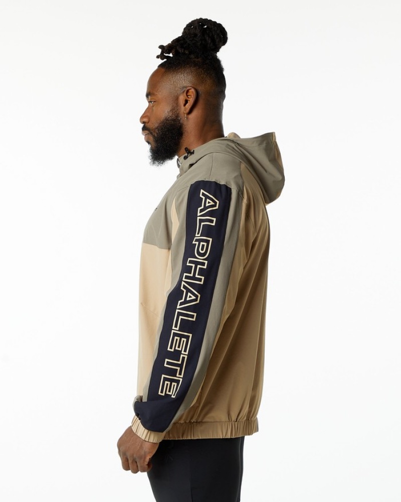 Geaca Barbati Alphalete Infinity Tech Gri Bej | 361874-DIR