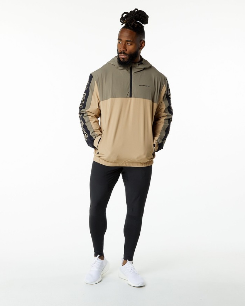 Geaca Barbati Alphalete Infinity Tech Gri Bej | 361874-DIR