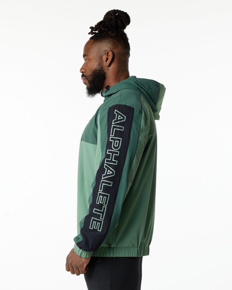Geaca Barbati Alphalete Infinity Tech Masline Verzi | 519630-QFR
