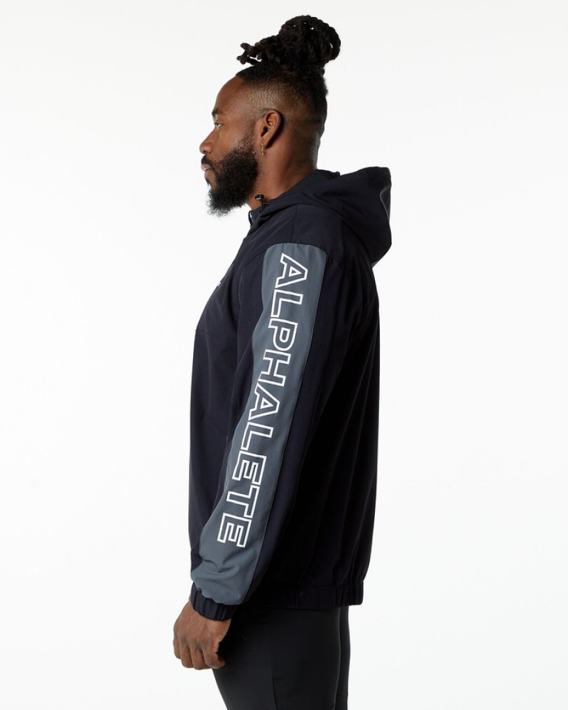 Geaca Barbati Alphalete Infinity Tech Negrii | 514630-XTA