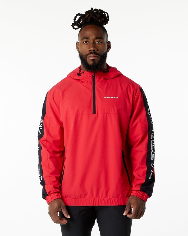 Geaca Barbati Alphalete Infinity Tech Rosii | 895673-EOF