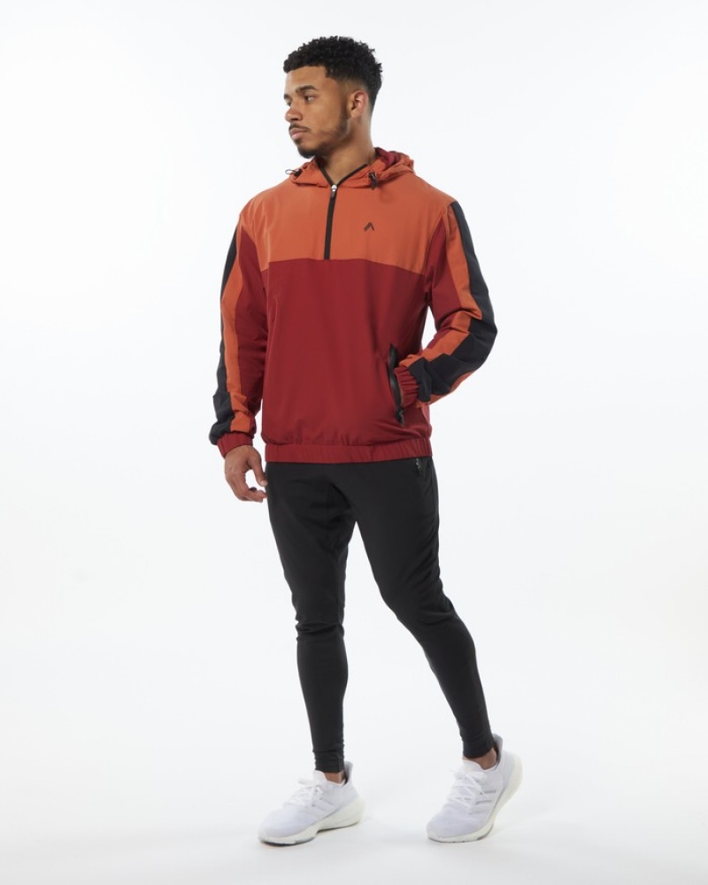 Geaca Barbati Alphalete Infinity Tech Rosii | 598201-NXQ