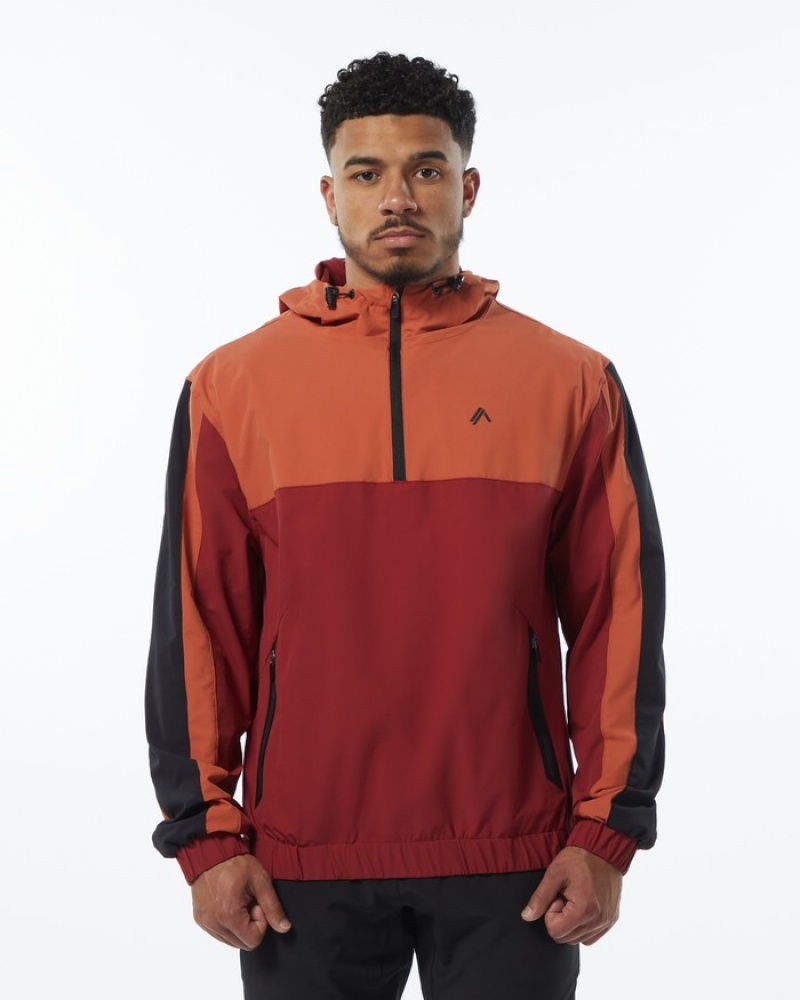 Geaca Barbati Alphalete Infinity Tech Rosii | 598201-NXQ
