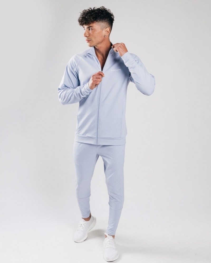 Geaca Barbati Alphalete Trace Albastri | 041536-JHU