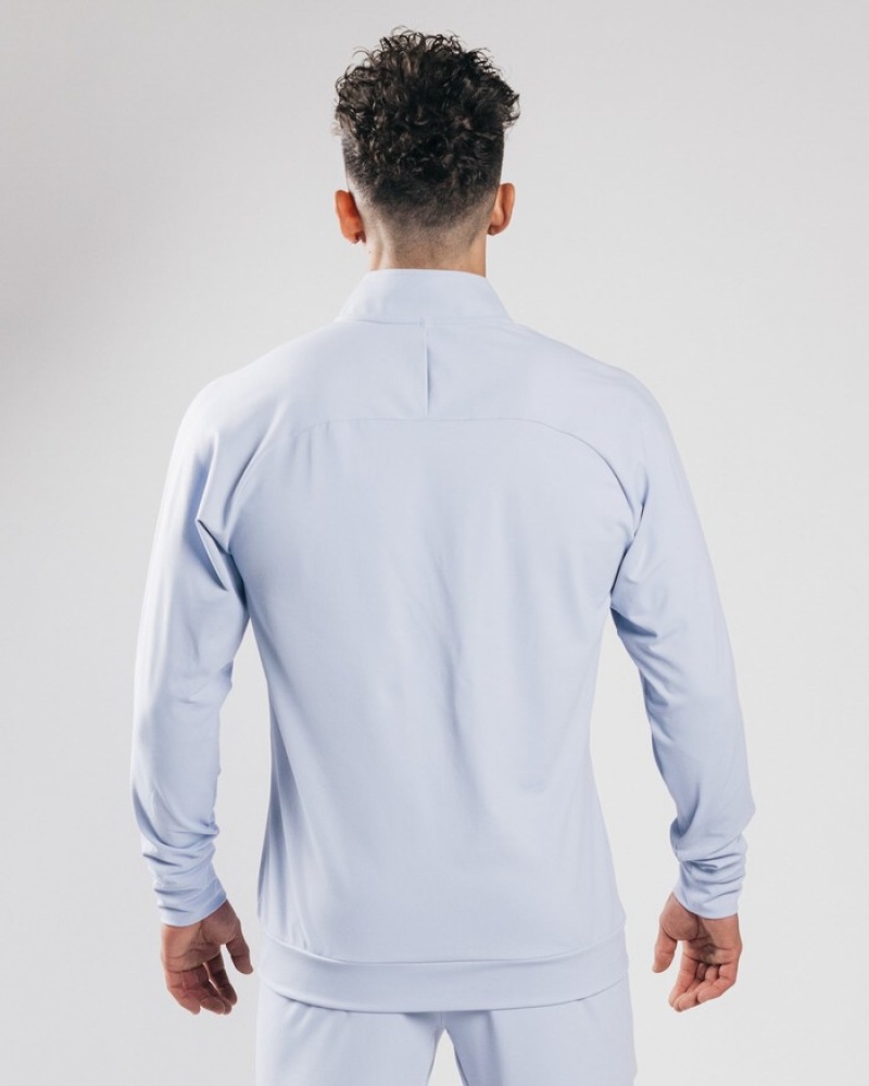 Geaca Barbati Alphalete Trace Albastri | 041536-JHU