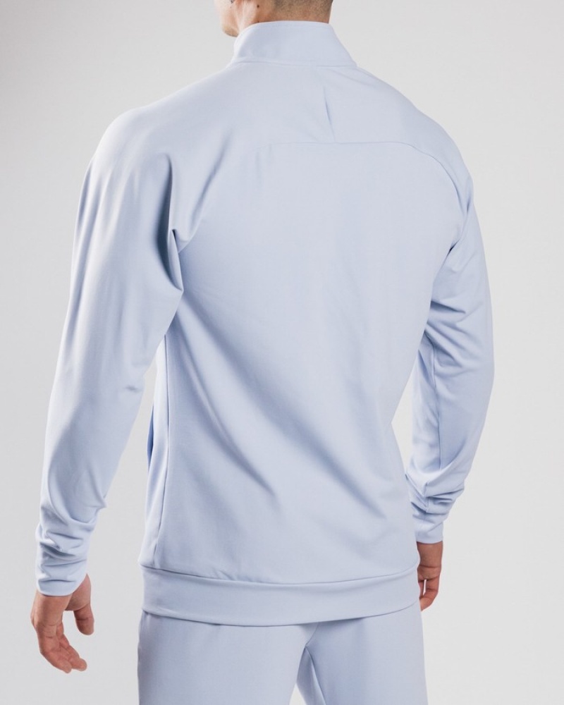 Geaca Barbati Alphalete Trace Albastri | 041536-JHU
