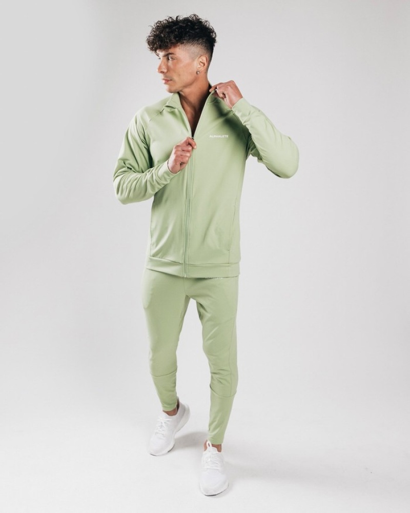 Geaca Barbati Alphalete Trace Verzi | 951042-YIN