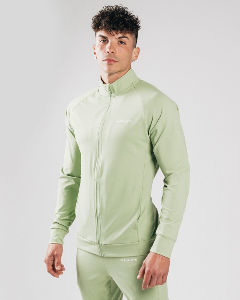 Geaca Barbati Alphalete Trace Verzi | 951042-YIN