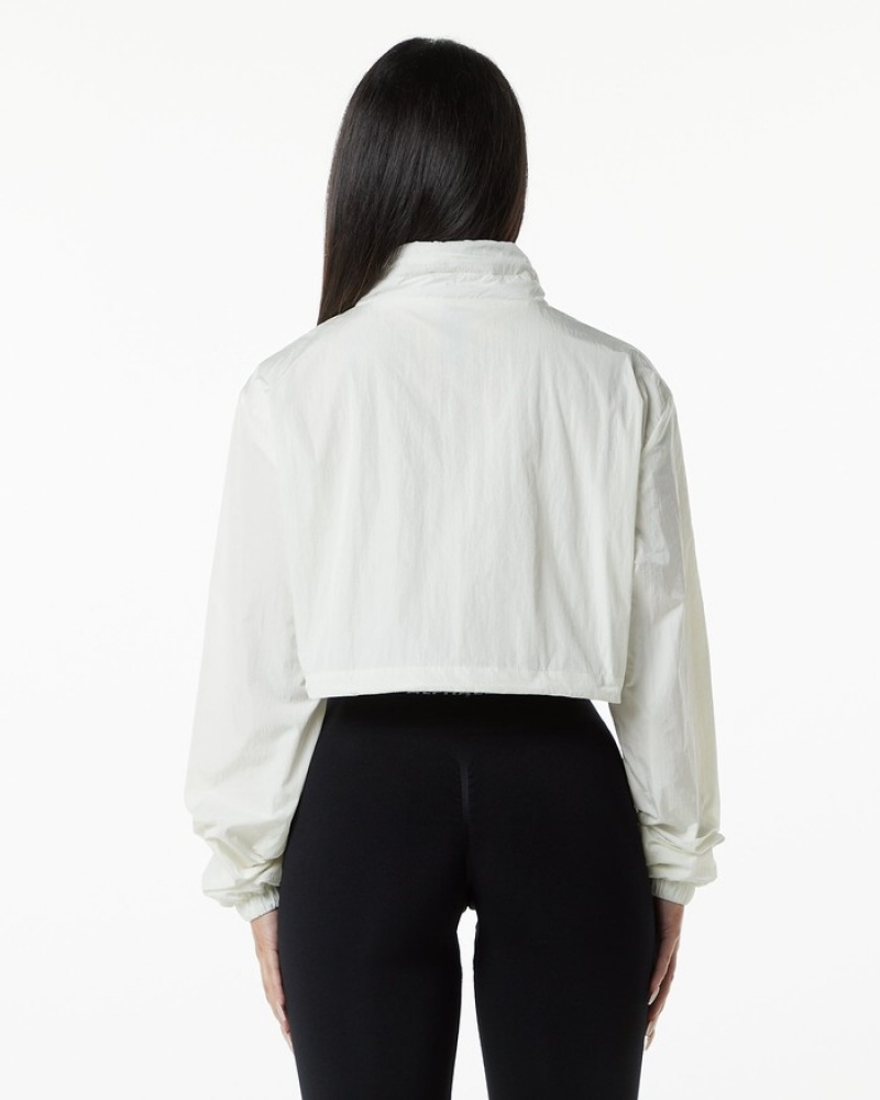 Geaca Dama Alphalete Endure Crop Masline Verzi | 048963-UHN