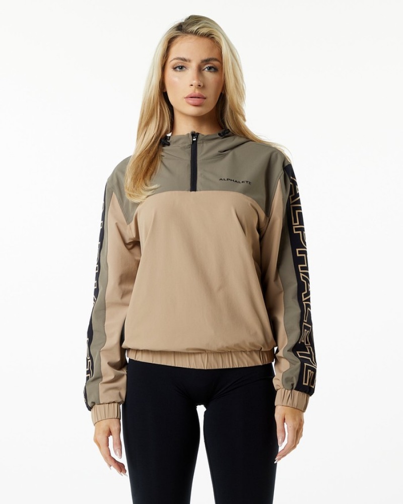 Geaca Dama Alphalete Infinity Tech Bej | 108297-TIO