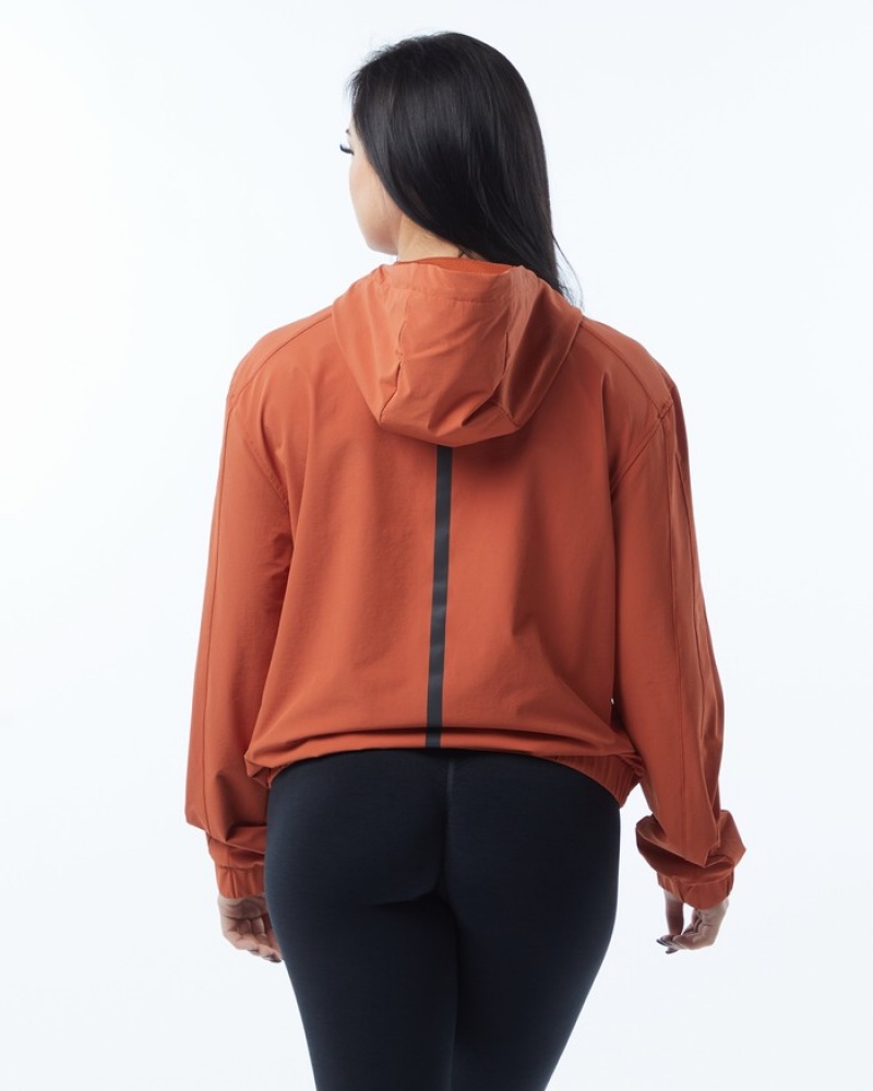 Geaca Dama Alphalete Infinity Tech Portocalii | 039186-PGH