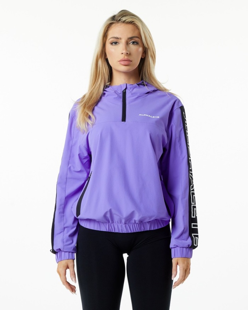 Geaca Dama Alphalete Infinity Tech Violet | 163495-IMR