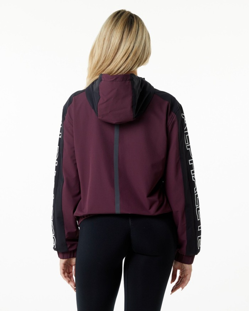 Geaca Dama Alphalete Infinity Tech Visinii Inchis | 930218-HUS
