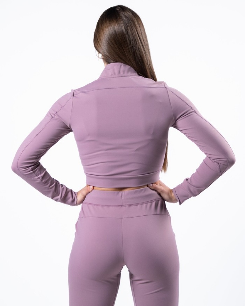 Geaca Dama Alphalete Trace Violet | 014789-EZN