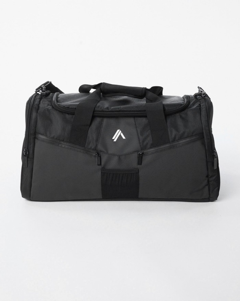 Genti Dama Alphalete Essential Duffel Negrii | 097642-CNE