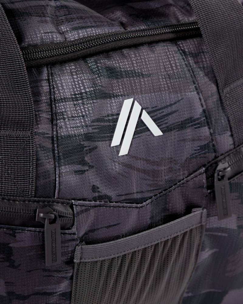 Genti Dama Alphalete Essential Duffel Visinii Camuflaj | 231896-URJ