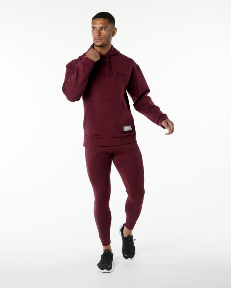 Hanorac Cu Gluga Barbati Alphalete ELMTS Visinii | 653291-CGS