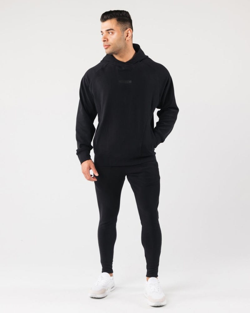 Hanorac Cu Gluga Barbati Alphalete Identity Pro Negrii | 679501-HJD