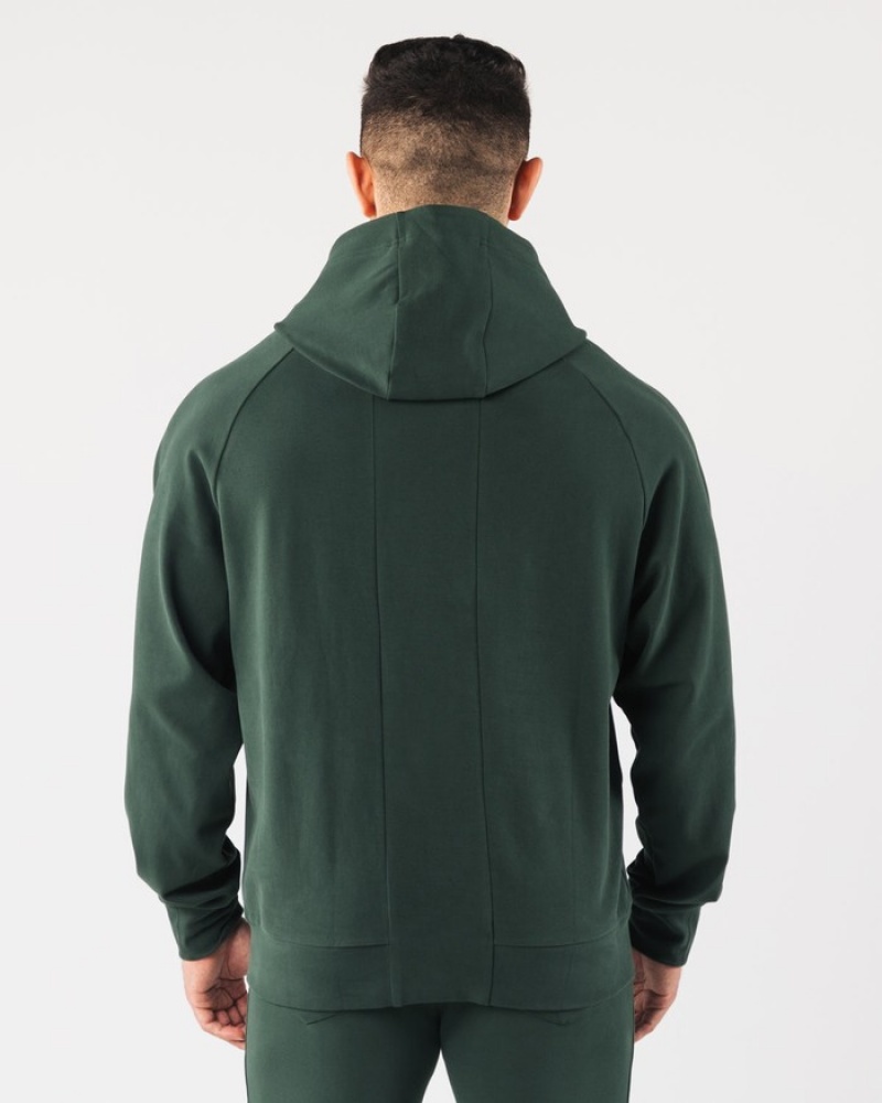 Hanorac Cu Gluga Barbati Alphalete Identity Pro Verzi | 410236-XLE
