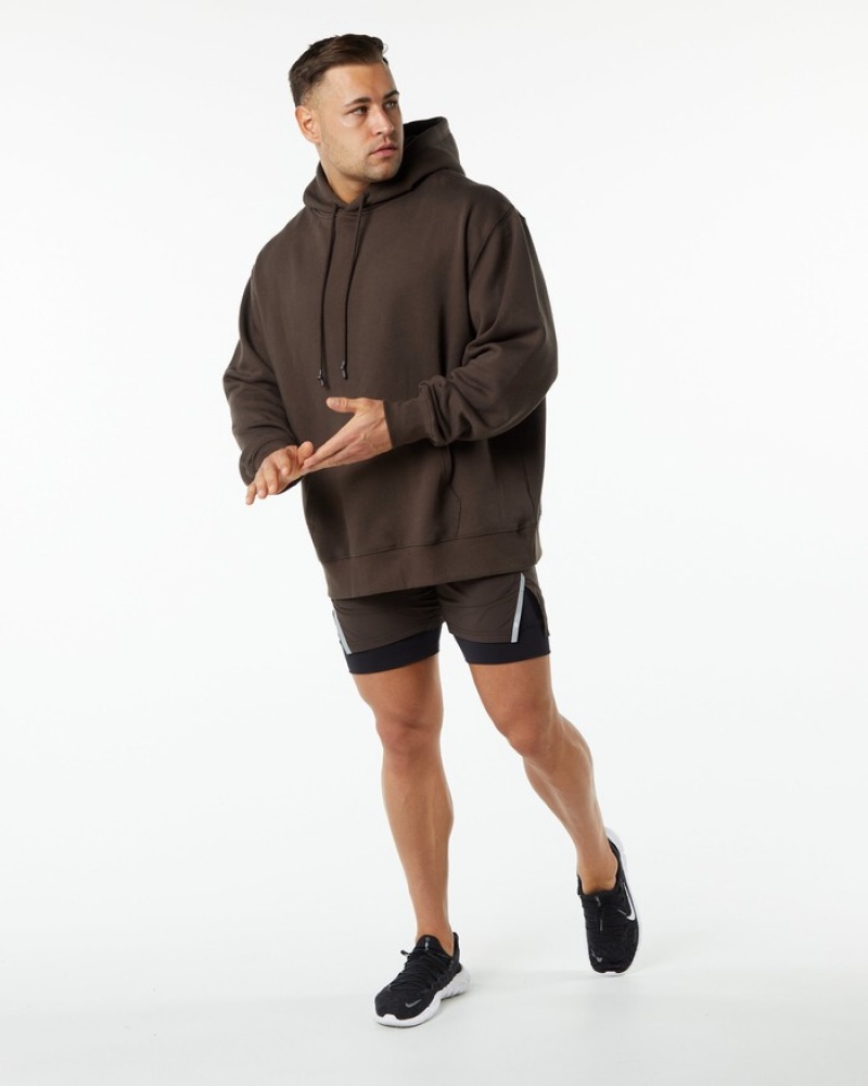 Hanorac Cu Gluga Barbati Alphalete Unity Maro | 083796-VSK