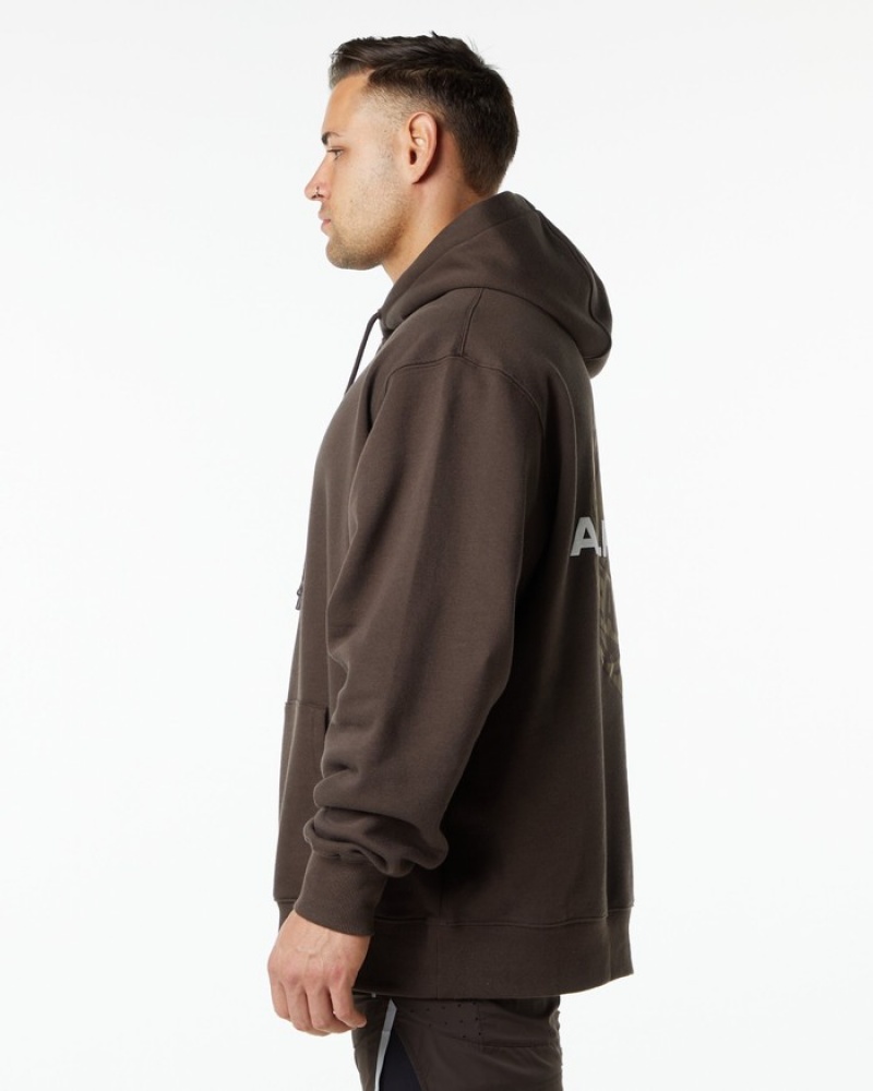 Hanorac Cu Gluga Barbati Alphalete Unity Maro | 083796-VSK