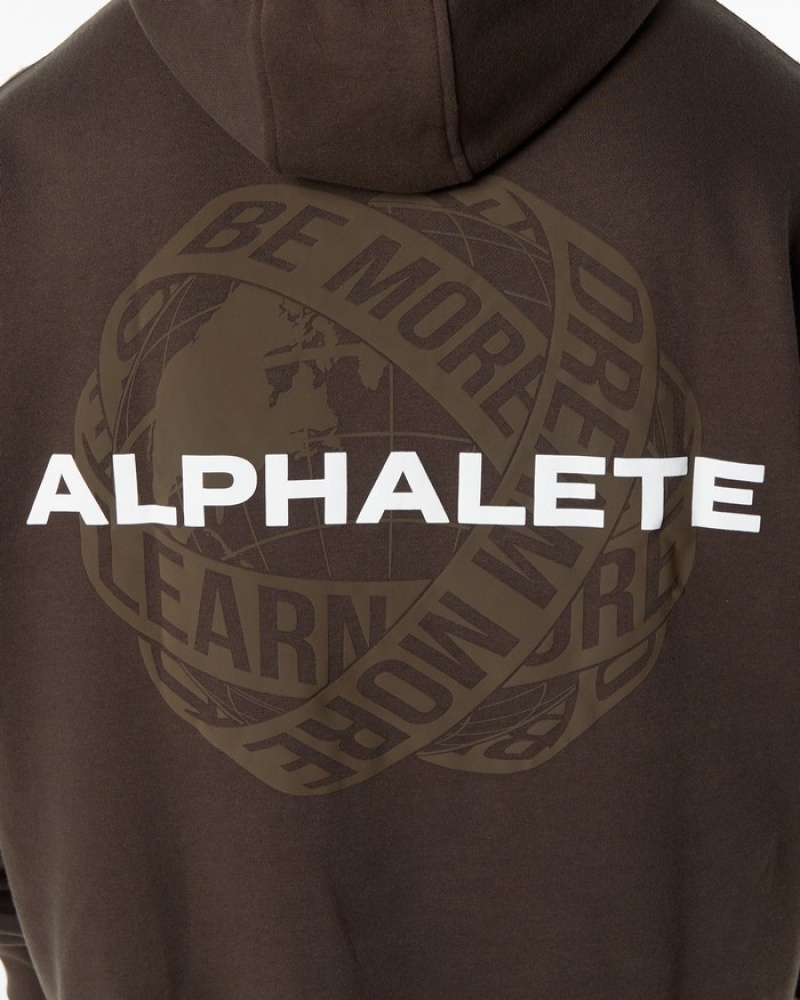 Hanorac Cu Gluga Barbati Alphalete Unity Maro | 083796-VSK