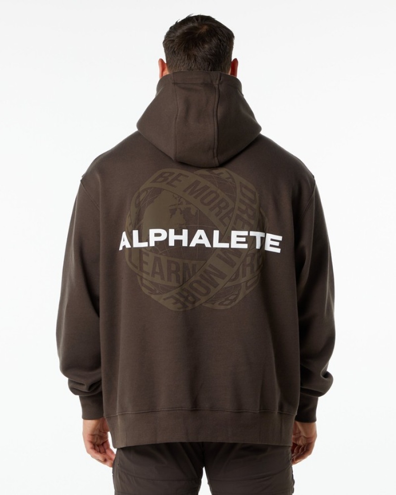 Hanorac Cu Gluga Barbati Alphalete Unity Maro | 083796-VSK