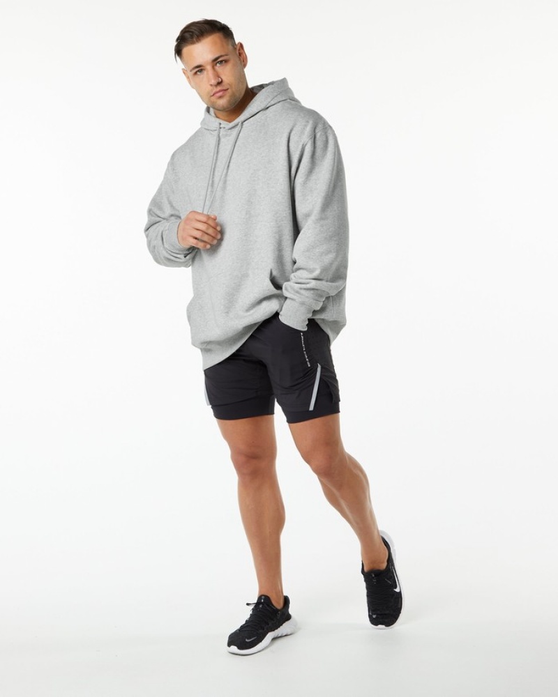 Hanorac Cu Gluga Barbati Alphalete Unity Gri | 053942-YFB